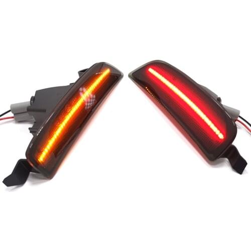 For Mazda MX-5 ND Miata Eunos Roadster 2016-2020 Full Set Front and Rear Side Marker Lamps Car Styling Retrofit LED Lights 4 pcs
