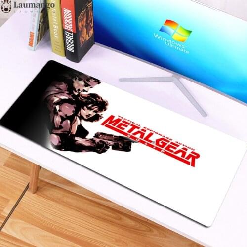 Gaming Mouse Pad thicken Mouse Pad Gamer Big Mouse Mat Computer Mousepad Surface Mause Keyboard Desk Mat metal gear solid