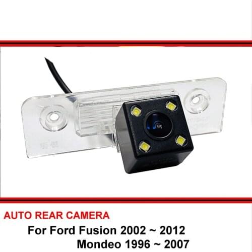 For Ford Fusion 2002-2012 Mondeo 1996-2007 Car rear view camera trasera Auto reverse backup parking Night Vision Waterproof HD