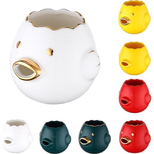 Egg Separator Ceramic Egg Yolk White Separator Cute Egg Yolk Separator Cartoon Cute Automatic Separation Kitchen Gadgets MYDING