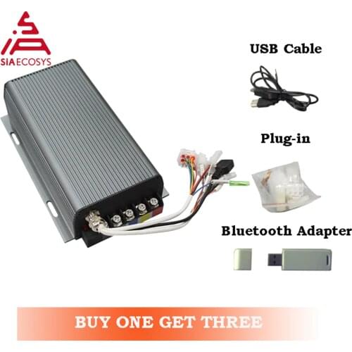 Sabvoton controller SVMC96120 96v 120A sine wave controller for BLDC motor with bluetooth adapter Electric bike hub motor