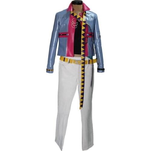 JoJos Bizarre Adventure Caesar Anthonio Zeppeli Cosplay Costume with accessory