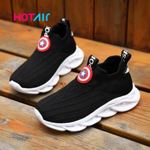 2020 Sneakers Boys shoes kids sport shoes Lightweight Boys Girls Casual School Trainers Children Brand Breathable Shoes