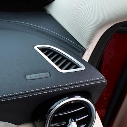 Air Condition Vent Outlet Cover Trim Frame fit for Mercedes Benz C Class W205 C180 C200 C250 C300 C400 C63 2014 2015 Car Styling