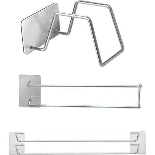 Stainless Steel Kitchen Sink Sponges Holder Soap Drainage Rack Bathroom Sundries Organizers