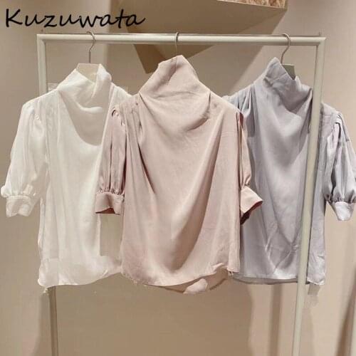 Короткие блузки Kuzuwata China At AliExpress