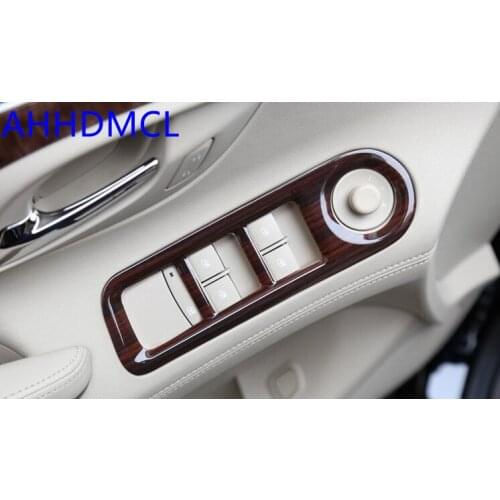 Car Interior Mouldings Modification Decorative Trim Frame Interior Sequins Wooden Color For Lacrosse 2013 2014 2015