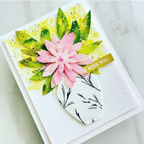 MT Craft Vase jar Metal Cutting Dies Mold Scrapbook Photo Album Decorative Embossing stencils Paper Card Crafts Die Cuts