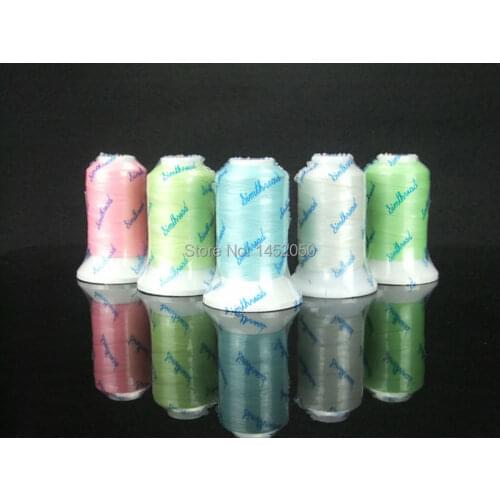 New Arrival Glow in the Dark Embroidery Machine Thread 550 Yards