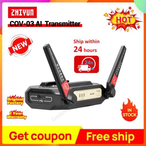 ZHIYUN Official TransMount Image Transmission Transmitter 1080P HD Image Transmission for WEEBILL S Stablizer Canon Sony Camera
