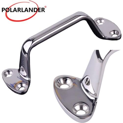 Handrail Pull Replacement Marine Boat 316 Stainless Steel 100% New 15cm Large Cleat Door Grab Handle
