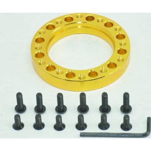 Aftermarket Aluminium Steering Wheel Hub Boss Kit steering wheel Adapter Spacer 13mm/0.5inch