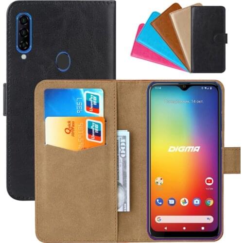 Luxury Wallet Case For Digma CITI 653 PU Leather Retro Flip Cover Magnetic Fashion Cases Strap