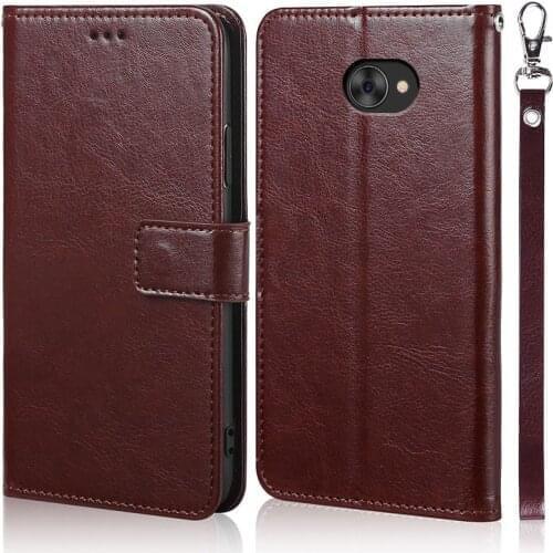 Luxury Leather Flip Book Case for LG K5 X220 X220DS Wallet Stand Case Phone Cover Bag coque