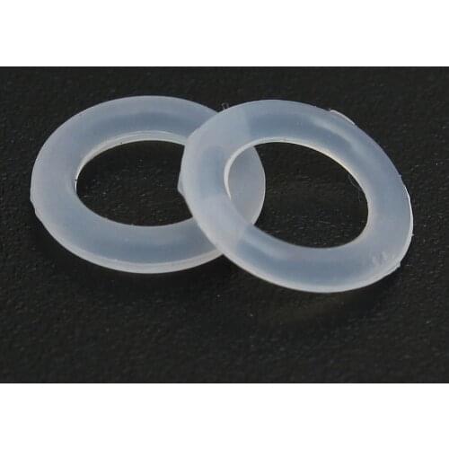 OD 11mm x CS 2mm translucent silicone oring o-ring o rings rubber gasket