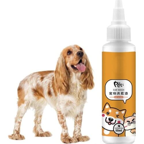 Cat Dog Ear Cleaner Pet Ear Drops Infections Control Ear Mite Medicine Wash Ear 667A