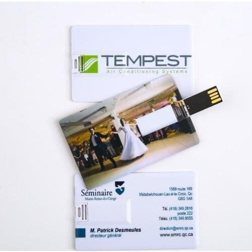 Free Custom Logo Print Photography Photo Credit Card Usb 2.0 Stick Flash Drive 4gb 8gb 16gb 32gb Business Card 10 pcs/lot Drive