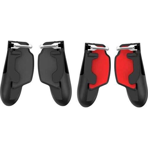 2pcs H7 Mobile Game Pad Tablet Free Fire Key Controller L1 R1 Trigger for PUBG Chicken Eating Assisted Peace Elite Game Handle