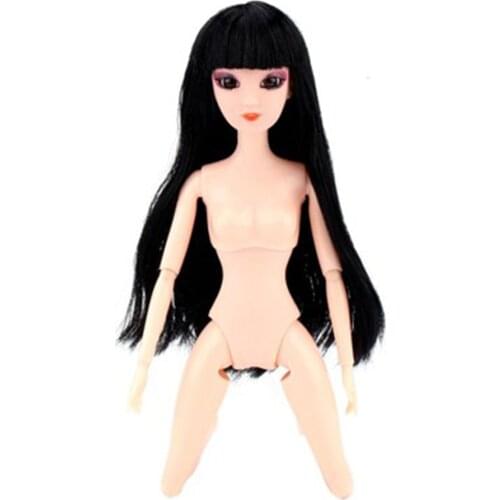 30cm Doll nude vein body car puzzle doll model mold material little girl play house birthday gift