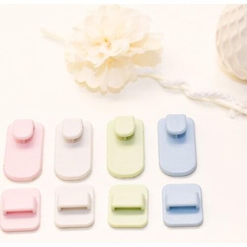 5 setstick on hook remote control to store wall hanging stick on hook Creative Nail free and traceless strong stick on Wall Hook