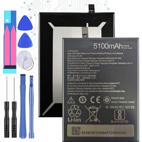 For BL262 5000mAh Battery for Lenovo Vibe P2 p2a42 p2c72 p2 a42 c72 BL 262 Mobile Phone