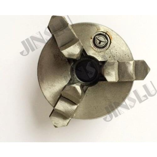 Free shipping Three jaw chuck K01-50 small hand chuck pocket type chuck M14*1 thread