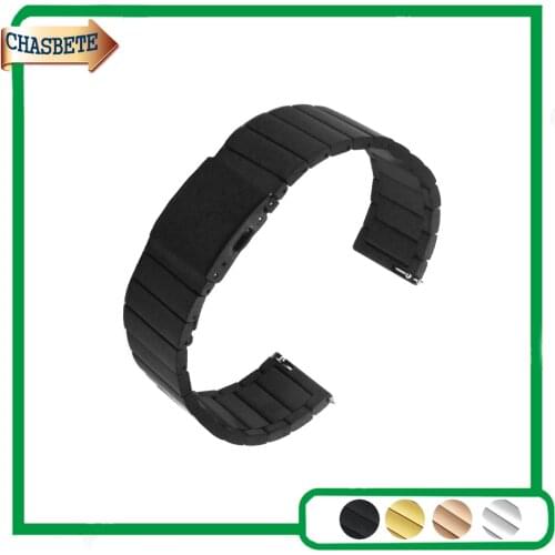 Stainless Steel Watch Band for Oris 22mm Quick Release Metal Strap Belt Wrist Loop Bracelet Black Silver Gold + Spring Bar +Tool