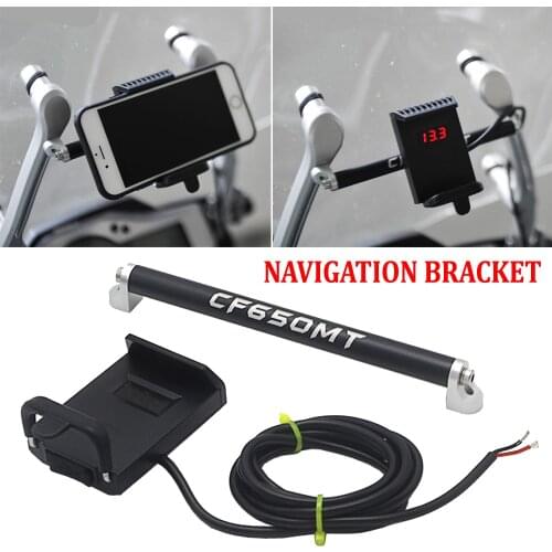For CF MOTO 650MT 650 MT MT650 CF650MT 2018 Motorcycle Navigation Bracket Phone Holder Adjustable Horizontally and Vertically