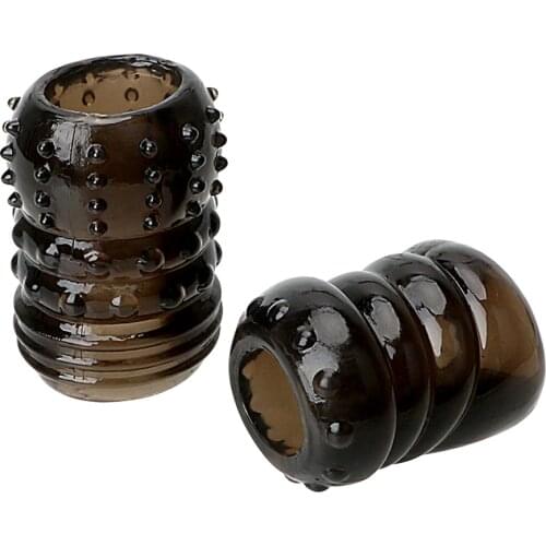 IKOKY Cock Ring Delay Ejaculation Glans Penis Extender Male Masturbation Penis Sleeve Enlargement Penis Ring Sex Toys for Men