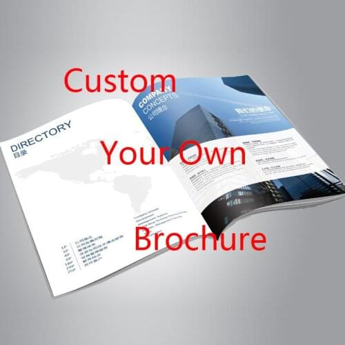 Custom Book Printing Brochure Corporate Company Booklet Design Coloring for Reading Painting Manga Soft Cover English Chinese