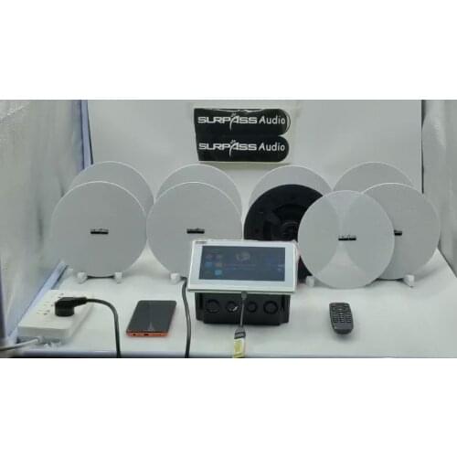 Smart Home Audio System Cinema Theater Equipment Android Keypads WIFI Amplifier Speaker Kit