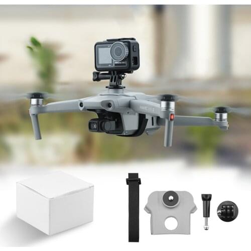 Top Extension Kit Camera Fill Light Bracket Mount Holder for DJI Mavic Air 2 Drone Accessory for Osmo Action GOPRO Cameras