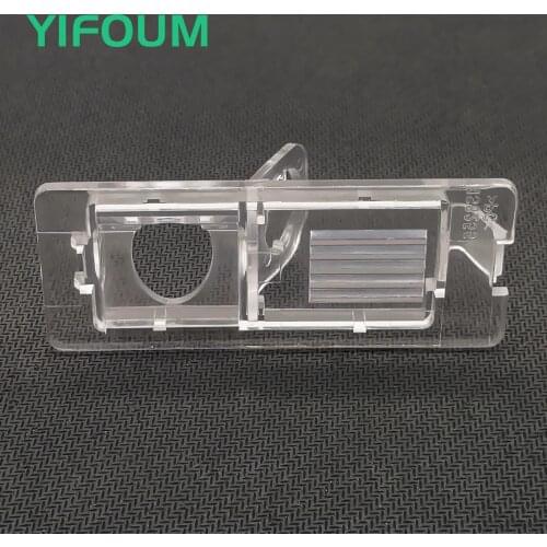 YIFOUM Car Rear View Camera Bracket License Plate Lights For Renault Fluence Megane Symbol Dacia Logan 2/Nissan Terrano