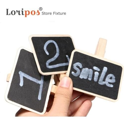 Mini Clamp Memo Record Drawing Board Clip Message Blackboard