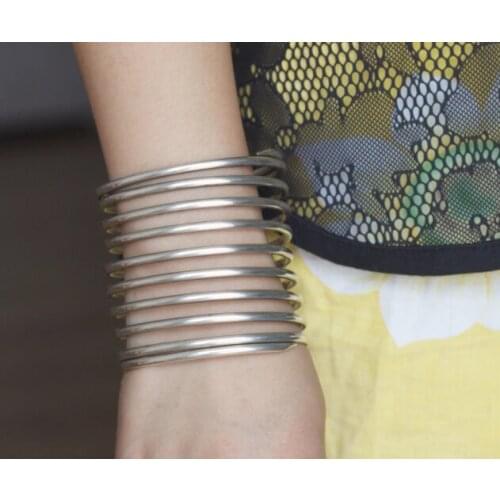 Fashion Tibetan Silver Spring Bracelet Charm Lady Accessories Free Shipping