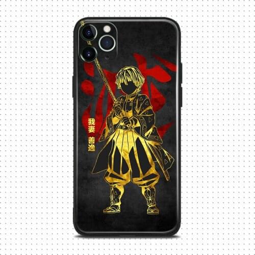 Zenitsu Demon Slayer anime For iPhone se 6 6s 7 8 plus x xr xs 11 12 mini pro max soft silicone phone case cover shell