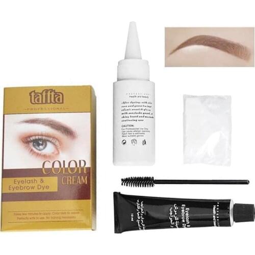 Eyebrow Dye Kit Long Lasting Eyebrow Dye Activator And Brush For Professional And Beginner Eyelashes ресницы Maquiagem Make Up