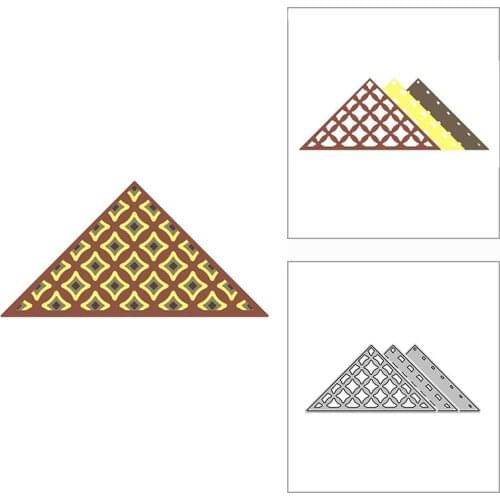 New Layered Bling Copper Coin Flag Frame 2021 Metal Cutting Dies for DIY Scrapbooking and Card Making Embossing Craft No Stamps