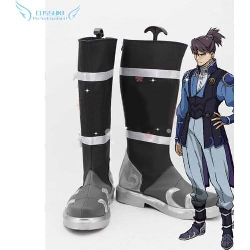 Kabaneri of the Iron Fortress Kurusu Cosplay Shoes Boots Professional Handmade ! Perfect Custom for You