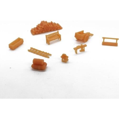 Outland Models Country Farm Tool Accessory Set N Scale 1:160