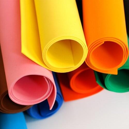 PE Foam Paper Handmade background craft Sheets Sponge DIY Scrapbooking Crafts For background Handmade Gift Card Decor PE paper