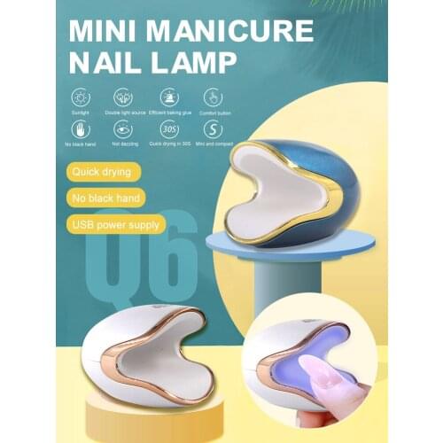 Fashion UV/LED Nail Lamp Rechargeable Nail Gel Polish Dryer oil-proof Fast Curing Acrylic Crystal Extension Glue Manicure Tool