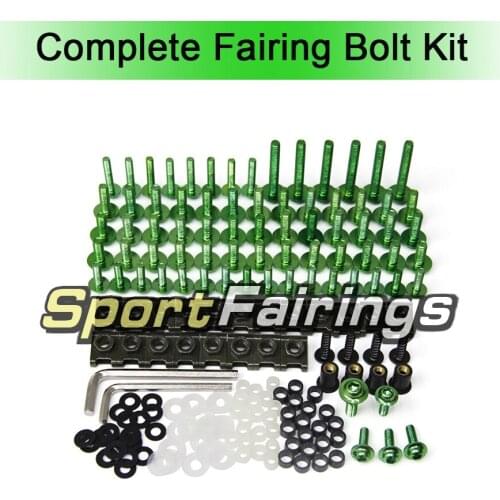 Complete Fairing Bolt Kit CNC Aluminium Clips Screws Fastener Hardware For Yamaha YZF600 R6 06 07 08 09 10 11 12 13 14 15 16