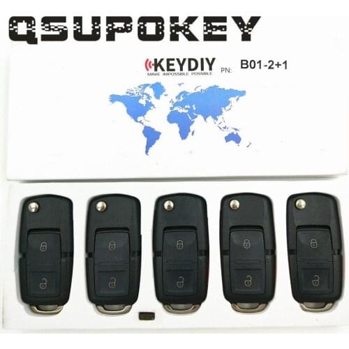 5pcs KEYDIY KD900 B Series Remote Control KD B01-2+1 Key for KD900+ Key Programmer URG200 Machine