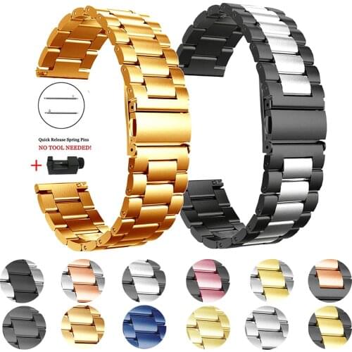 Stainless steel Strap For HUAWEI WATCH GT 2 Pro gt2pro Metal Wrist Straps Band Bracelet For HUAWEI gt2 pro 20mm 22mm Watchbands