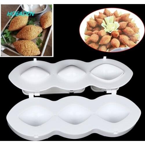 Meatball Maker Manual Kibbeh Meatloaf Mold Maker Press Minced Meat Processor Cake Desserts Kitchen Tools Home Meat Pie