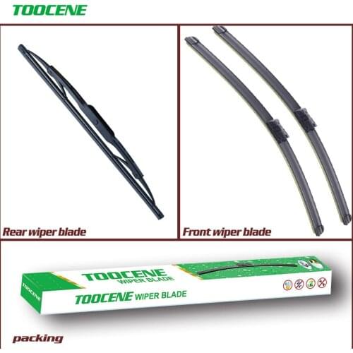 Front and Rear Wiper Blades For Seat Ibiza 2006-2008 Windshield Windscreen wiper Window 21"+19"+13"
