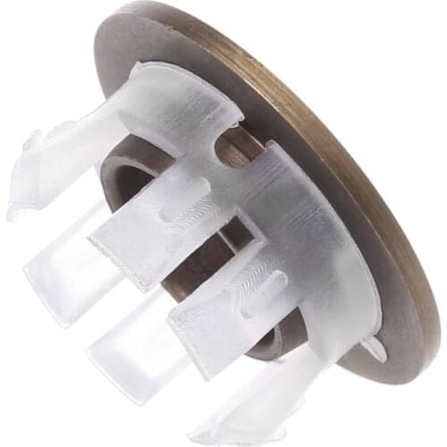 Bathroom Basin faucet Sink Overflow Cover Brass Six-foot Ring Insert Replacement