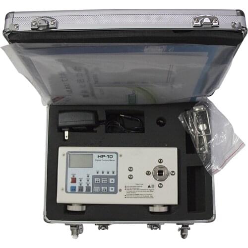 Torque tester for electric batch and air batch HP10-100 Cap motor wrench Digital torque tester Torsion meter