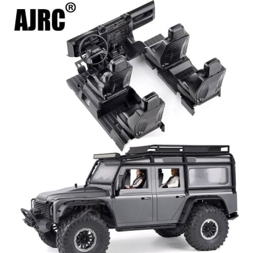 GRC TRAXXAS TRX-4 Defender Guard interior TRX4 simulation center console seat steering wheel modification G161D